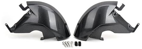 BGFFDSZ Nuovo Kit di condotti di Raffreddamento dell'Aria for Sistema frenante Anteriore, Accessori for Moto compatibili con Yamaha YZF-R1 YZF R1 2020 2021 2022 2023 2024 2025(Carbon Fiber)