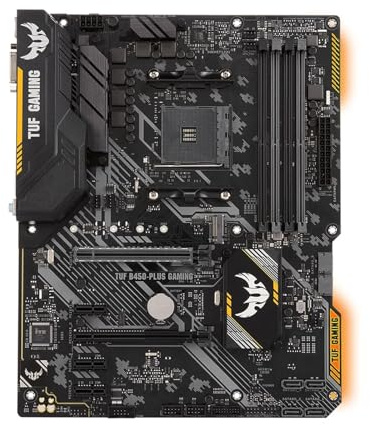 Gaming Motherboard Fit For ASUS TUF B450-PLUS GAMING B450 Motherboard Socket AM4 DDR4 128GB Support Ryzen 5 5600 5500 PRO 1200 3600 1600 Cpu M.2 ATX