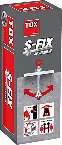 TOX 04017105 - Ankerbolzen S-FIX OPTION 1 Dübel ØM8 / -L- 55mm A4 in 100 Stück Kartons