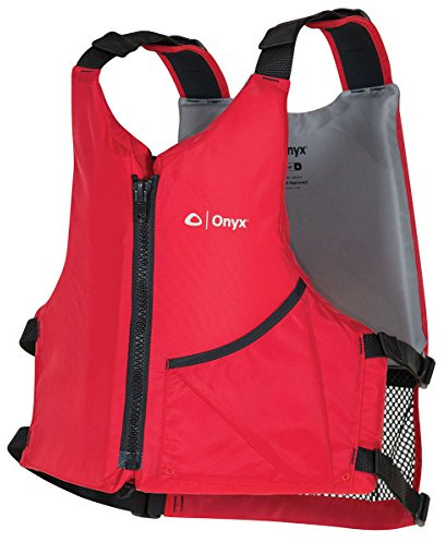 ONYX Universal Paddle Vest, Adult, U.S. Coast Guard and Transport Canada Approved, Lightweight, Freedom of Movement
