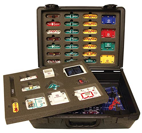 Snap Circuits Extreme SC-750R Electronics Exploration Kit + Student Training Program with Student Study Guide | Perfect for STEM Curriculum