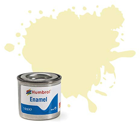 Humbrol AA0446 No. 41 Ivory Gloss - 14ml Enamel Paint
