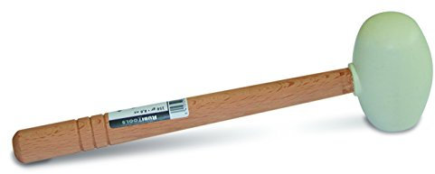 Rubi 66907. – White Rubber Mallet of 750 gr.