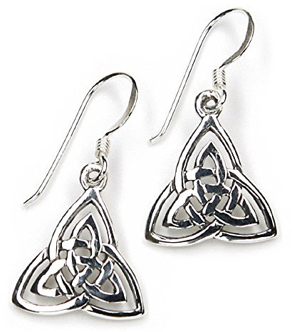 Drachensilber keltische Ohrringe Ohrhänger 925 Silber Schmuck Kelten Ohrschmuck Frauen