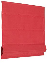 Basic Estor Rojo 140 x 175 cm – Selección de mega – 11 Dimensiones y 7 colores en Shop – Cortinas cortina Estor, Cortinas Plegables