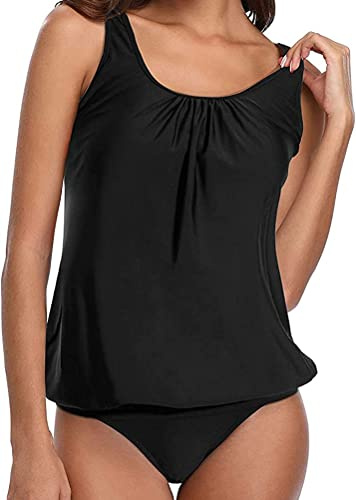 Octopus överdimensionerad tankini-set med hög midja slip 2 st. Baddräkt gr. 40 – 50 f5493