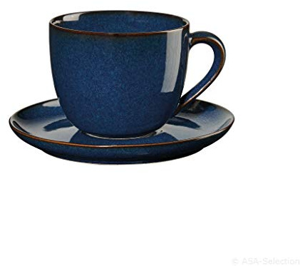 ASA Cappuccinotasse D.9cm/H.7cm/0,23ltr. midnight blue SAISONS Selection**6 (6 Stück)