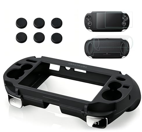 CHENLAN L2 R2 Trigger Hand Grip Shell Controller Protective Case for Playstation PS Vita 1000