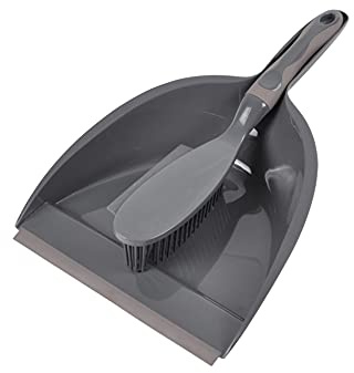 1001KDO POUR LA MAISON Pelle et balayette Bicolore Anthracite Taupe