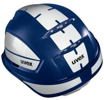 Uvex Schutzhelm pheos S-KR 9772541 blau mit Lüftungen 1 Stück