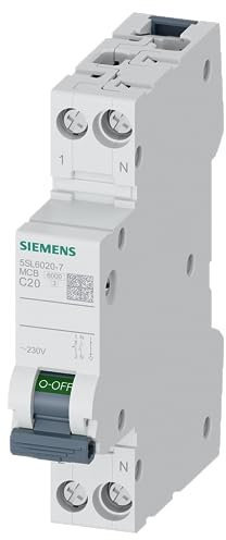 Siemens 5SL60207 5SL6020-7 Leitungsschutzschalter 20A