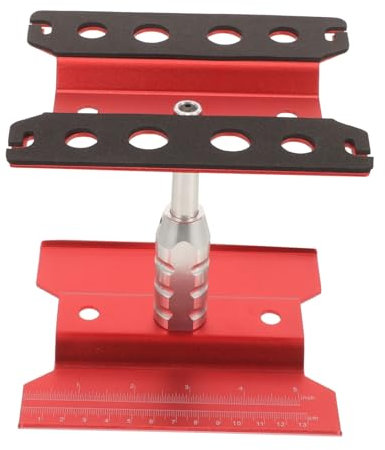 Reparaturwerkbank für Modellauto Enthusiasten 1: 10 1: 8 Rot Metall