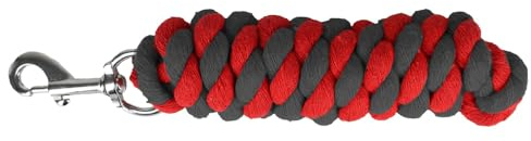 HY EQUESTRIAN HYCONIC Führstrick (Schwarz/Rot)