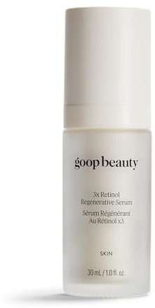 goop Beauty 3X Retinol Regenerating Face Serum to Reduce the Appearance of Deep Pores and Retinoid Texture, Encapsulated Retinol, 30 ml