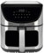 JOCCA - Friggitrice ad aria calda 8L| Friggitrice senza olio| Air Fryer| Timer| Temperatura regolabile| Cucina Sana| (Grigio Finestra)