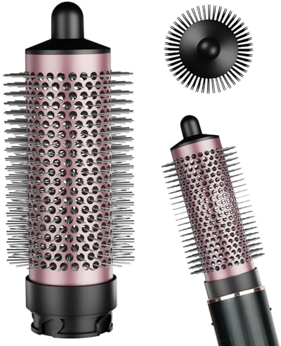 AFDD Brosse volume ronde pour socle Shark FlexStyle - Brosse ronde normale compatible avec la série FlexStyle HD400 - Outil de fixation de volume pour cheveux fins et plats
