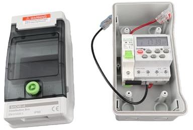 Caja de Distribución del Interruptor de Temporizador Automático, Tiempo de Control de la Bomba de la Piscina de la Lámpara de la Calle con 16 Veces para el Control de