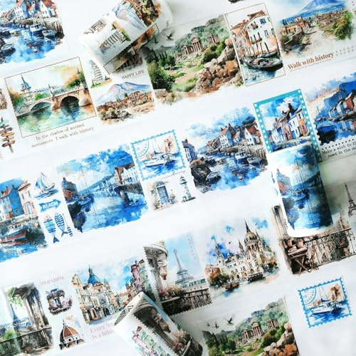 3 Rolls Ta Merry Scrapbook Zubehör Washi Tape Sticker for Photo Album