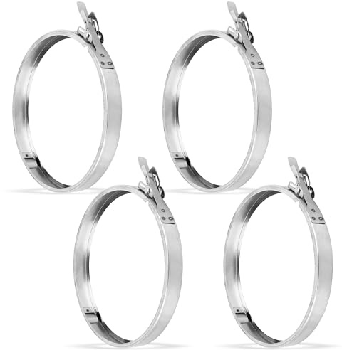 LRING Stainless Steel Meter Sealing Ring for Electrical Meter Sockets, Load Center Security Accessory 4pack