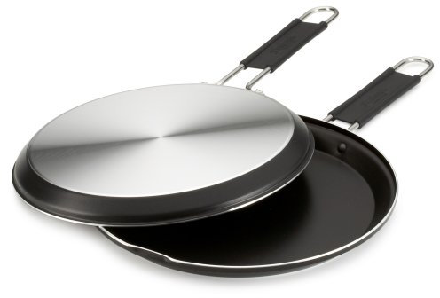 Frabosk 049.24 Pentola Doppia Antiaderente in Alluminio 24 cm (Import Germania)