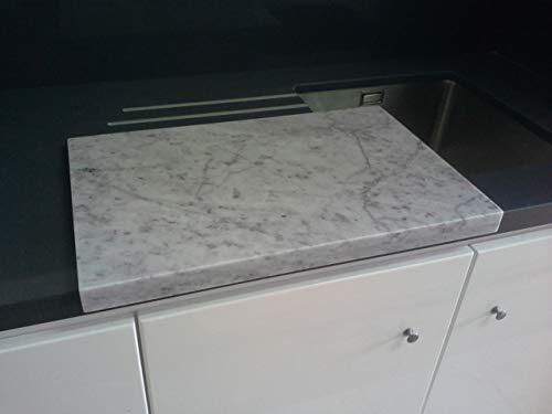 Carrara - Base en marbre pour pétrir, blanc