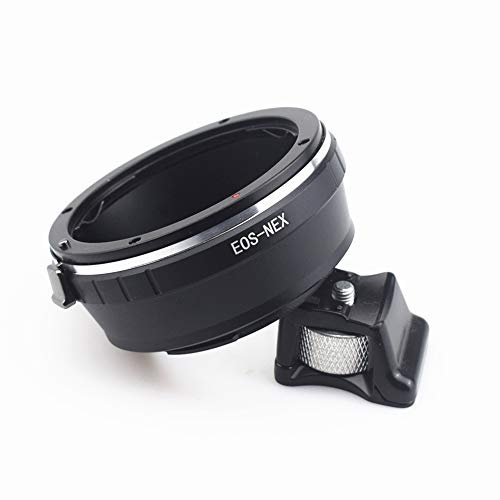 EOS-NEX Objektivadapter Adapterring,für Canon EF/EF-S Objektiv Kompatibel für E-Mount Kamera,NEX-3,NEX-C3,NEX-F3,NEX-3N,NEX-5,NEX-5N,a3000,a7,a7S,a7R;EOS to NEX Lens Adapter