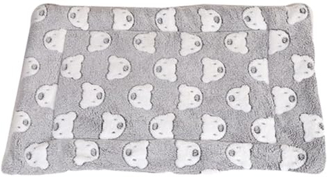 EKKJNQ Katzendecke, Waschbare Hundedecke, Flauschige Katzenmatte, Bequeme Beruhigende Katzendecke, Matratze für Katzen, Kleine Hunde (grau,40×50CM)