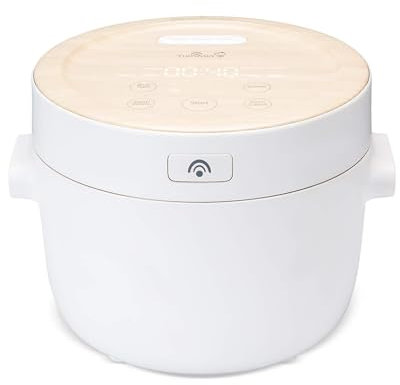 Yum Asia Fuji Rice Cooker With Induction Heating (IH) And Joubu Ceramic Coated Bowl (5 cups, 1 litre) 5 Rice Cooking Functions, 4 Multicooker Functions, Hidden LED Display, 220-240V UK Plug