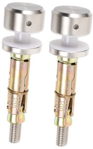 Artibetter Soporte De Vidrio Resistente Tornillos Separadores Abrazadera De Vidrio Pasadores Para Escaleras
