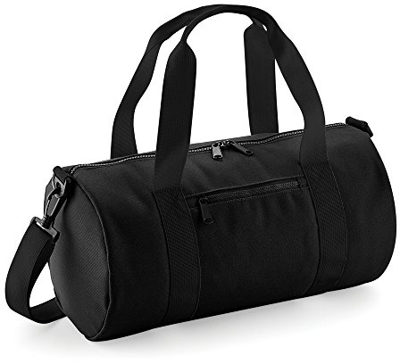 Bagbase Mini Sporttasche (Einheitsgröße) (Schwarz/Schwarz)