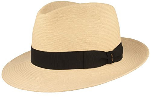 Mayser ORIGINAL Panama-Hut | Stroh-Hut | Sommer-Hut aus Ecuador – Fino - Traditionell Handgeflochten, UV-Schutz 80, Wasserabweisend, Bruchschutz – Exclusive Kollektion