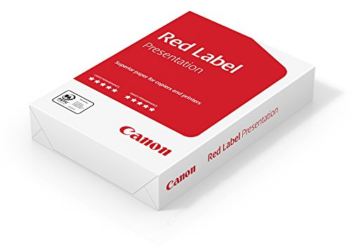 Canon Red Label Presentation PEFC 80gsm White Copier/Printer Paper 80gsm (1 x 500 Sheets) A4