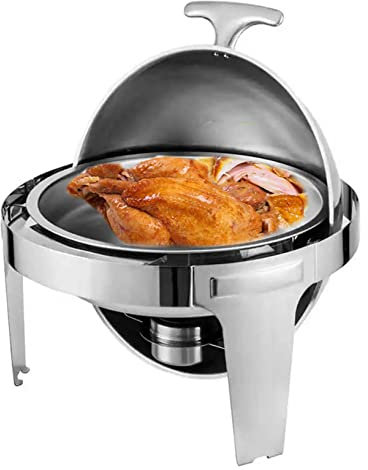 Scaldavivande contenitore termico in acciaio inox,Chafing Dish per buffet Scalda Vivande Termostato temperatura termico aree per la colazione in hotel,brunch,servizi di catering,feste,matrimoni