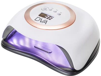 DVA, Lampada per Unghie Adatta per Gel, Lampada Professionale UV e LED 65W | Acrygel e Semipermanente con Timer Digitale, Schermo LCD e Sensore di Movimento a Infrarossi