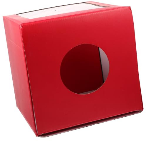 NUOBESTY Tombola Losbox Kubisch Verschleißfest Großes Fassungsvermögen Party Lotteriebox Spendenbox Für Events Und Versammlungen