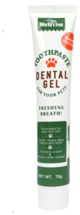 Fenteer Pasta de Dientes para Perros Elementos Esenciales para El Cuidado de Mascotas Acumulación de Sarro Aliento Fresco Limpieza de Dientes Suministr, Sabor a Carne de Res