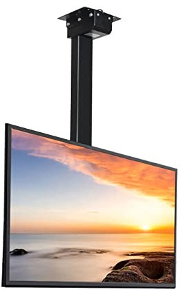 Universal TV Stand, Universal TV Stand Universal TV Stand Rotating TV Stand - Mobile TV Cart on Wheels for 32-65 Inch TVs, Height Adjustable Portable Floor Stand, Horizontal and Vertical Screen Switch