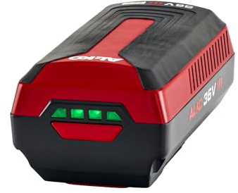AL-KO Batteria B 110 Li, 36 V/2,5 Ah, tecnologia agli ioni di litio, nessun effetto memoria, con indicatore di carica
