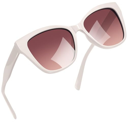 Joopin Acetat Sonnenbrille Damen Cateye Polarisiert 90er Katzenauge UV400