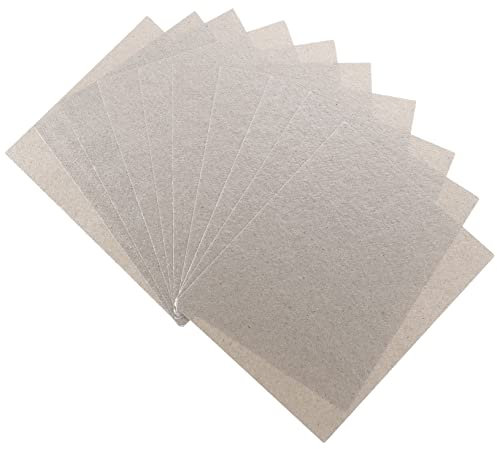Hoement 10pezzi Copertura Guida d Onda Per Mica Accessori Per Forno Ricambio Per Elettrodomestico