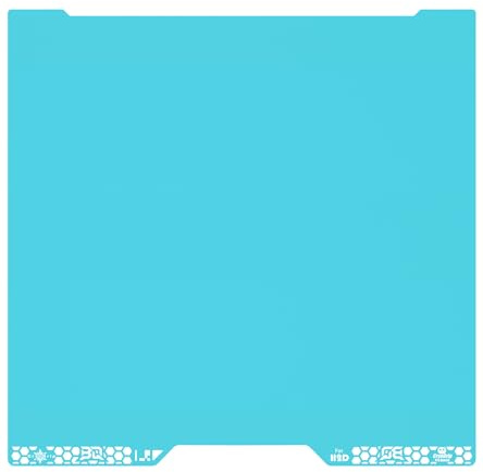 BIQU CryoGrip Pro Glacier-Original Panda Build Piastra per Bambu-Lab | Per H2D/H2S stampanti 3D 355x346mm, Doppio Lato Texture Fine Lamiera D'acciaio a Molla Piattaforma Superficie Rimovibile
