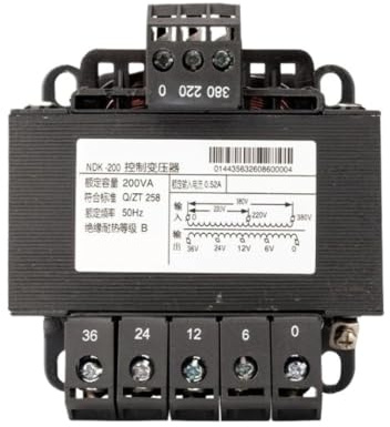 Transformador de control Transformador de control BK-200VA 380V/220V a 36V/24V/110V