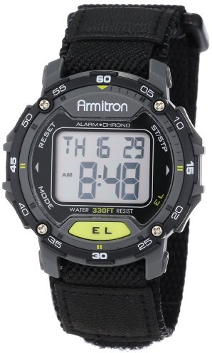 Armitron Sport Men's Digital Chronograph Nylon Strap Watch, 40/8291