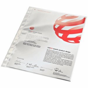 Leitz Prospekthülle A4 PVC glasklar