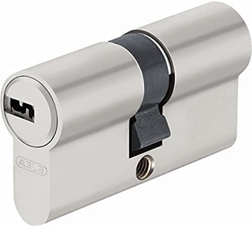 Abus, 45004, EC-SNP 35/55, Cilindro de doble vuelta para puertas / entradas exteriores, Plateado, 35/55 mm