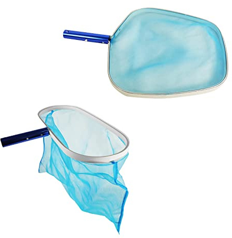 well2wellness® Poolkescher Set 'Profi 2' mit Alurahmen Bodenkescher und Laubkescher | Laubkescher, Bodenkescher, Alurahmen