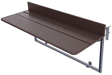 Balkonhängetisch balkontisch balkonhängetisch klappbar Balkongeländertisch, klappbarer Geländertisch Mehrzweck-Geländer-Hängetisch für den Innen- und Außenbereich, hängender verstellbarer Balkontisch