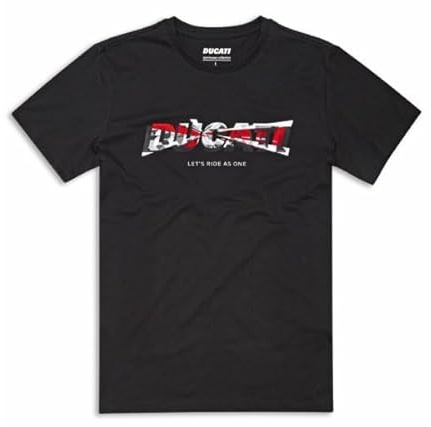 Ducati Logo 2.0 T-Shirt schwarz Größe XXL
