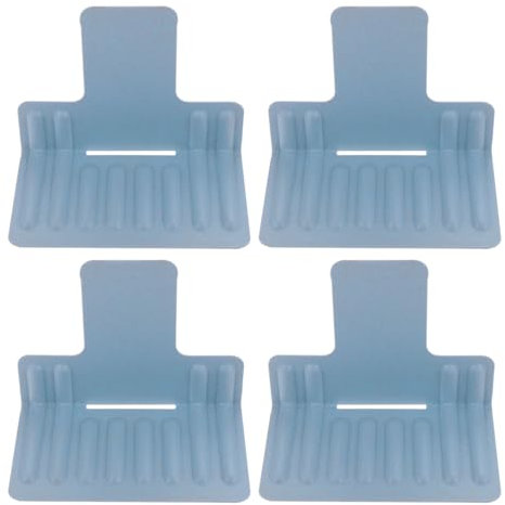 ABOOFAN Separador De Cajón Para Congelador 4 Piezas Organizador De Frigorífico De Material Pp Sin Olor Fácil De Instalar Para Frutas Verduras Y Almacenaje En Cocina