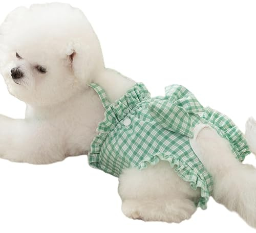 Stoffwindel für Hündinnen, atmungsaktive Hundewindel, auslaufsichere Haustierwindel, super saugfähige und waschbare Weibchen-Perioden- und Urinhose für kleine, mittelgroße und große Hunde
